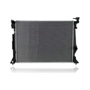 Radiator - Cooling Direct Compatible/Replacement for 18-23 Kia Stinger GT1/2, 19-23 Genesis G70 3.3 Liter Turbo - Plastic Tank, Aluminum Core - 25310J5160