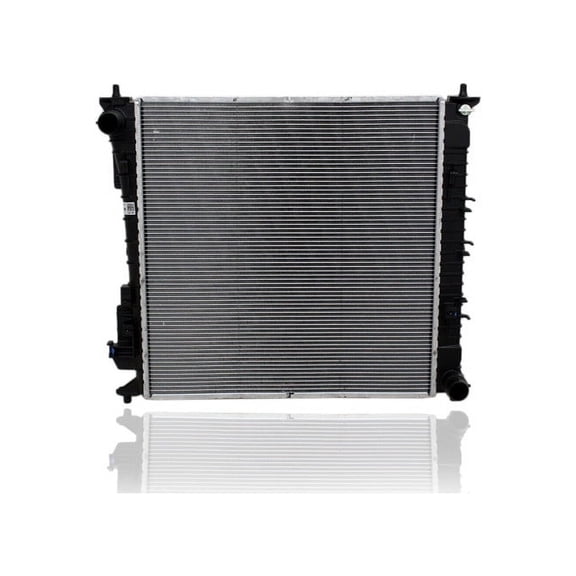Radiator - Cooling Direct Compatible/Replacement for '21-23 Kia K5 4Cy 1.6/2.5L Plastic Tank, Aluminum Core - 25310L3000