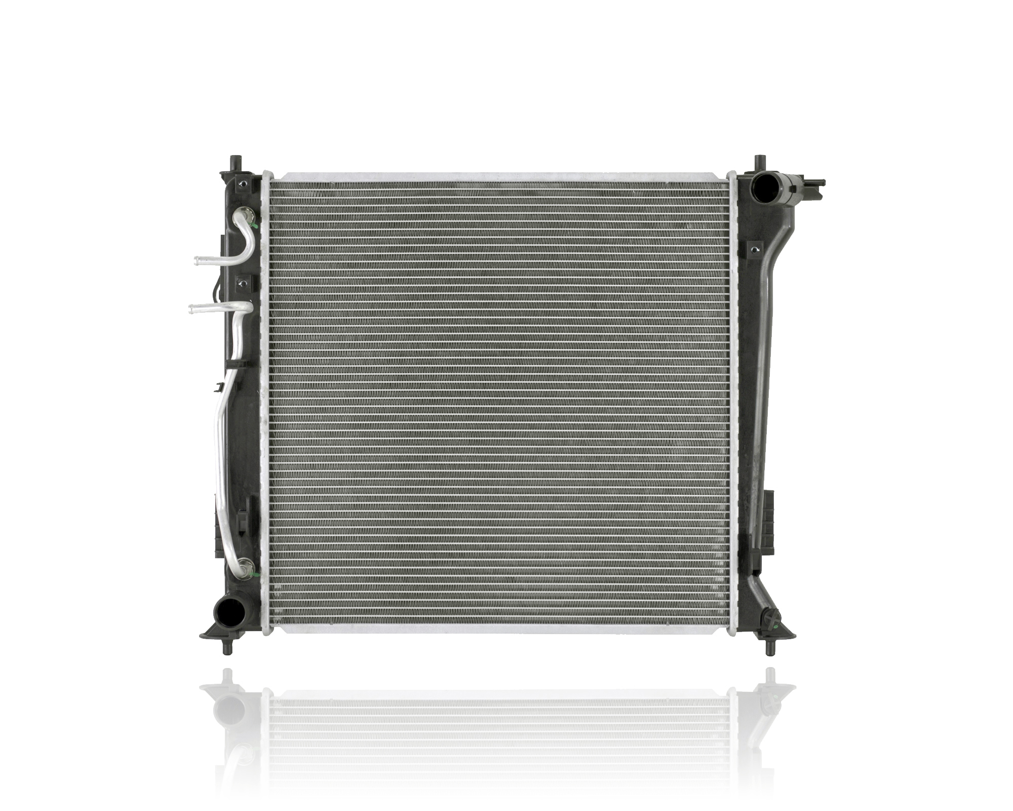 Radiator Cooling Direct Fit/For 13607 1722 Kia Sportage FWD 2.0L Plastic Tank Aluminum Core