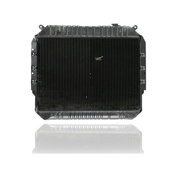 Radiator - Cooling Direct Fit/For 1448 92-96 Ford Econoline Van V8 7.5L Gas-Engine Only - Brass Tank Copper Brass Core