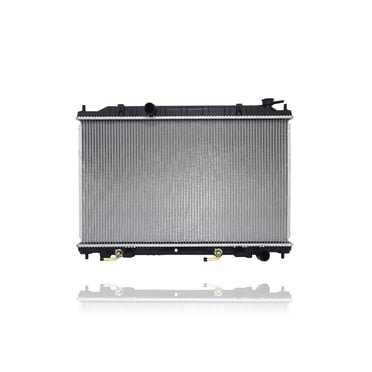 AM Autoparts Radiator & Dual A/C Cooling Fan Kit For Nissan Altima Maxima 3.5L V6 (2002-2006)