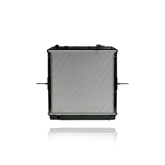 Radiator - Cooling Direct For/Fit 8087 04-10 Chevrolet GMC W-Series Truck Isuzu NPR 5.2L Diesel Plastic Tank Aluminum Core