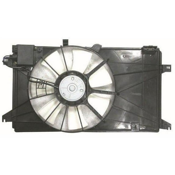 Radiator Cooling Fan Assembly with Fan Control Unit for 2006-2010 Mazda5