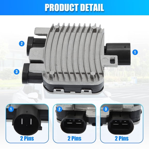 Radiator Cooling Fan Control Module Fits for Lincoln Mks Ford Edge 7T4Z8B658B