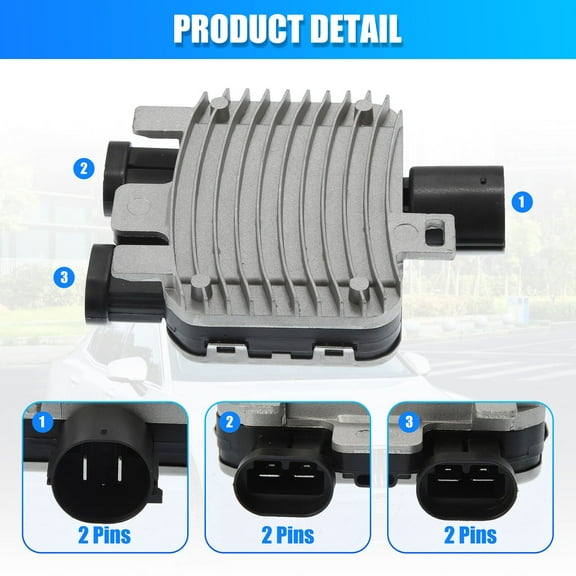Radiator Cooling Fan Control Module Fits for Lincoln Mks Ford Edge 7T4Z8B658B