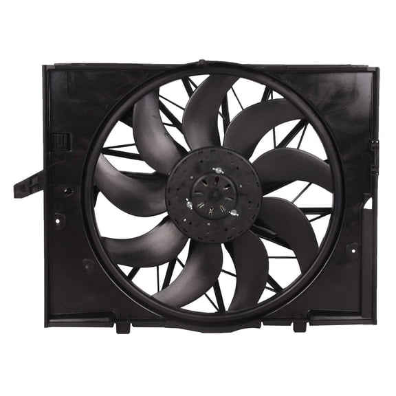 Radiator Cooling Fan and Shroud Assembly - 9-Blade with 3-Pin Connector