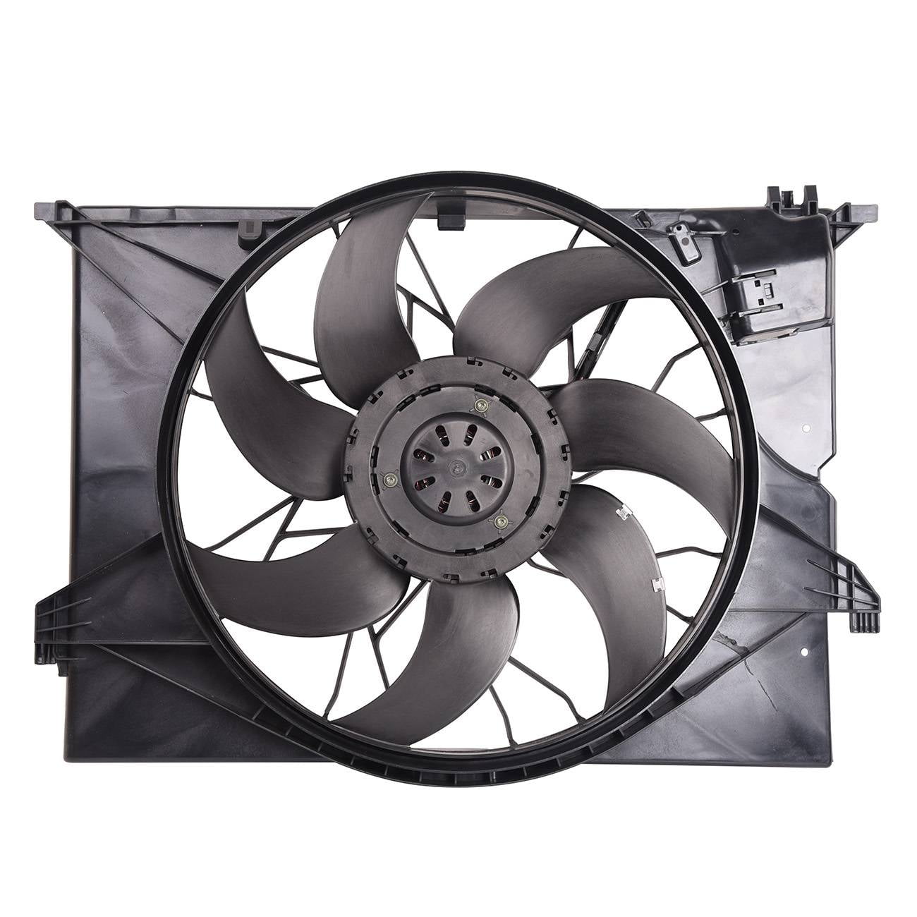 Radiator Cooling Fan and Shroud Assembly with Curved - Walmart.com
