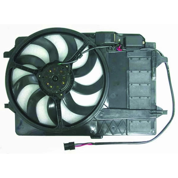 Radiator Cooling Fan w/ Motor Assembly for 03-08 BMW Mini Cooper S RFA83385