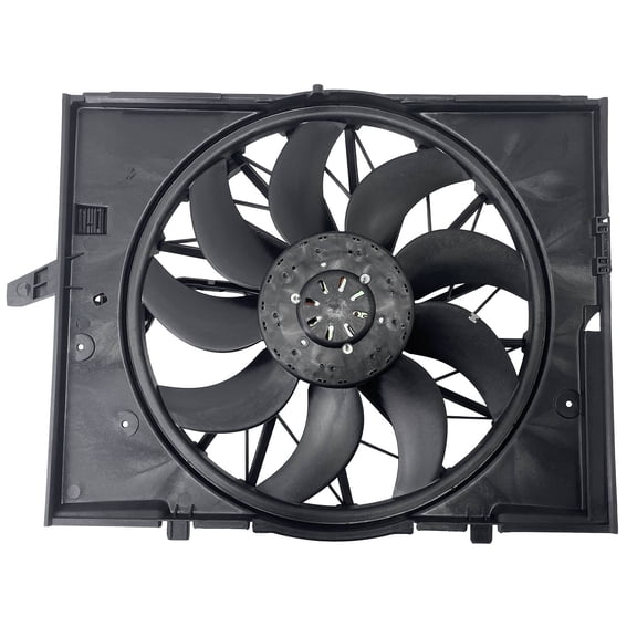 Radiator Cooling Fan with Shroud Assembly - 9 Blade Design - 3 Connector - A0028A0183