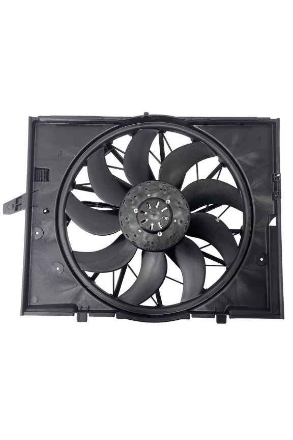 Radiator Cooling Fan with Shroud Assembly - 9 Blade Design - 3 Connector - A0028A0183