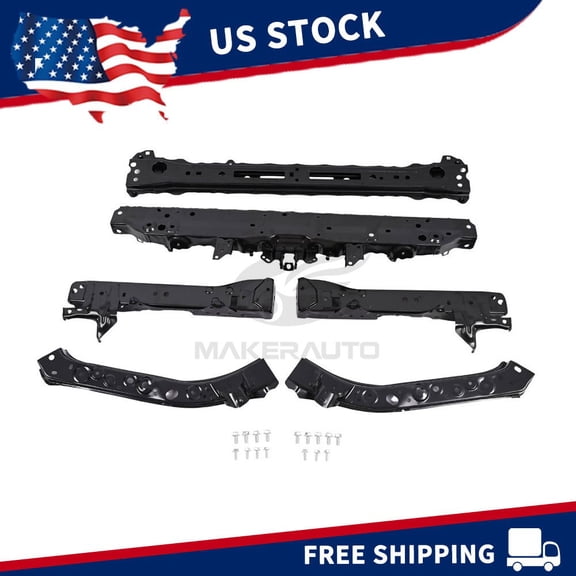 Radiator Core Support Bracket Frame Assembly Fits For Toyota Camry 2018-2024 Radiator Core Support Frame