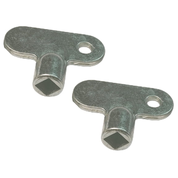 Radiator Exhaust Valve Key Square 5×5mm Radiator Accessories Zinc Alloy Material