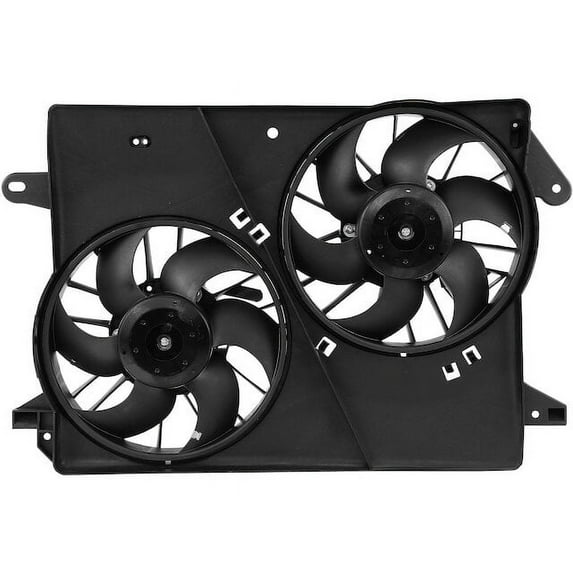 Radiator Fan Assembly 1 - Compatible with 2005 - 2008 Chrysler 300 2006 2007
