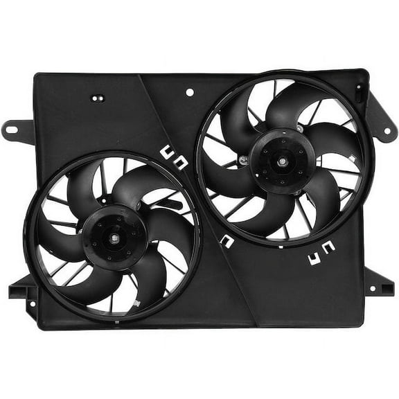 Radiator Fan Assembly 1 - Compatible with 2006 - 2008 Dodge Charger 2007