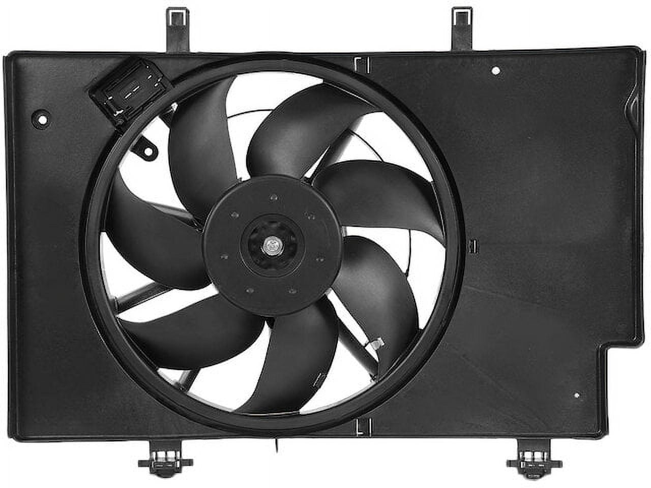Radiator Fan Assembly 1 - Compatible with 2011 - 2017 Ford Fiesta 1.6L ...