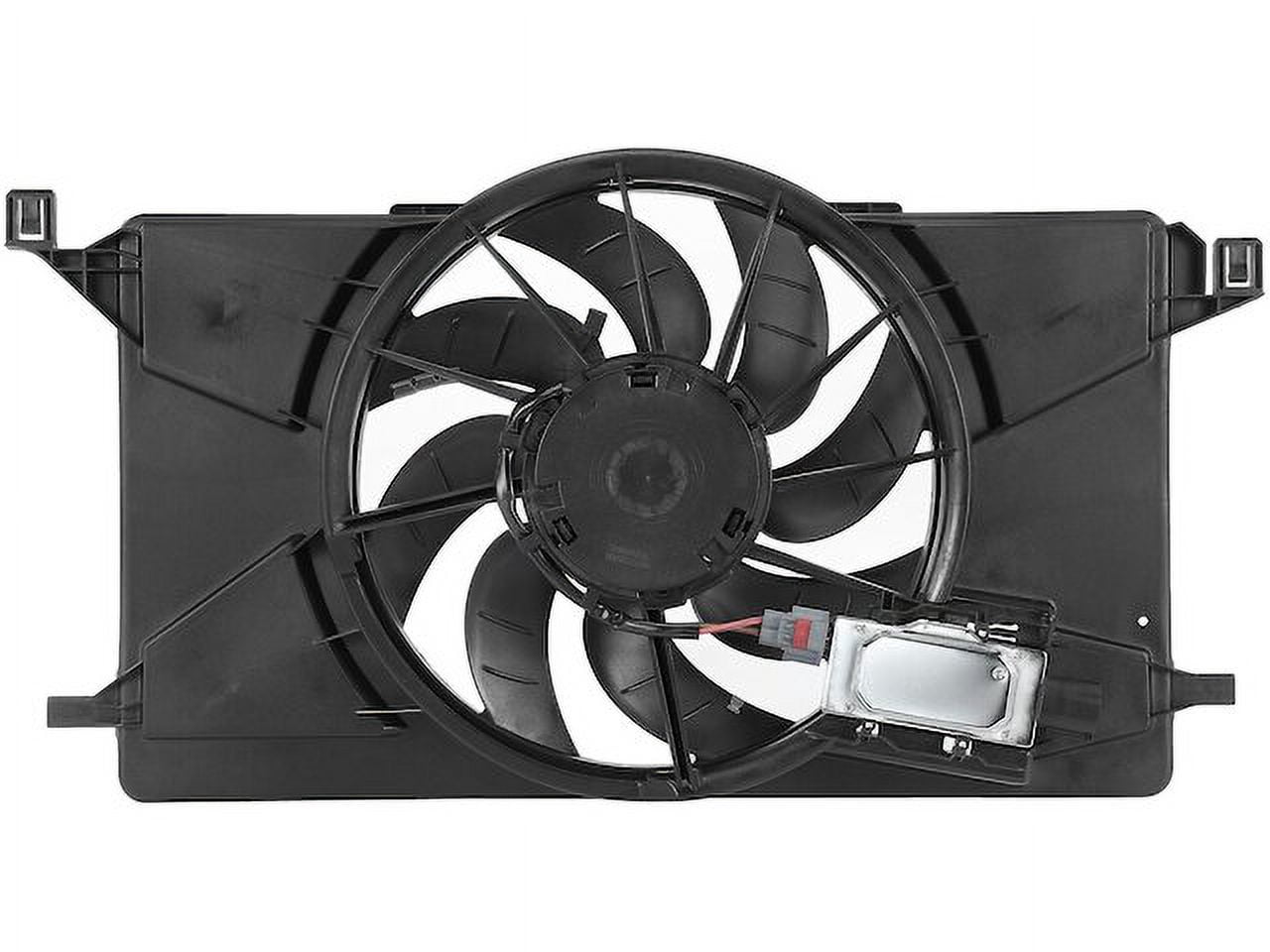 Radiator Fan Assembly 1 - Compatible with 2012 - 2018 Ford Focus 2.0L 4 ...