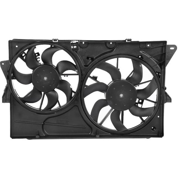 Radiator Fan Assembly 1 - Compatible with 2013 - 2019 Ford Taurus 3.5L V6 2014 2015 2016 2017 2018