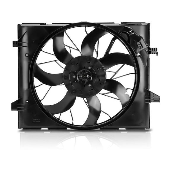 Radiator Fan Assembly 1 - Compatible with 2018 - 2021 Jeep Grand Cherokee Track-Hawk 4-Door 6.2L V8 2019 2020