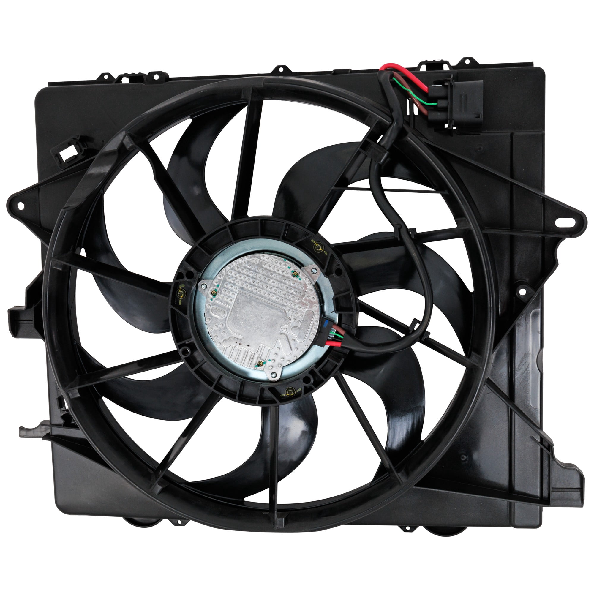 Radiator Fan Assembly 2.0L/3.6L Engines Heavy-Duty Cooling With Oval ...