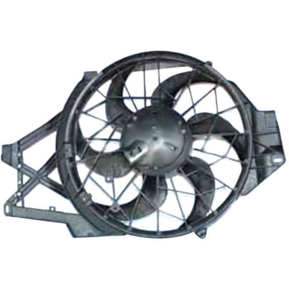 Radiator Fan Assembly - Compatible with 1997 - 2000 Ford Mustang 4.6L V8 1998 1999