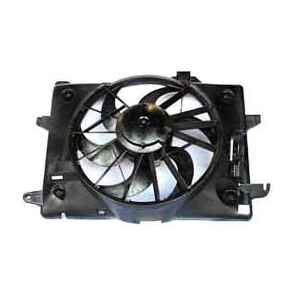 Radiator Fan Assembly - Compatible with 1998 - 2000 Ford Crown Victoria Sedan 4.6L V8 1999