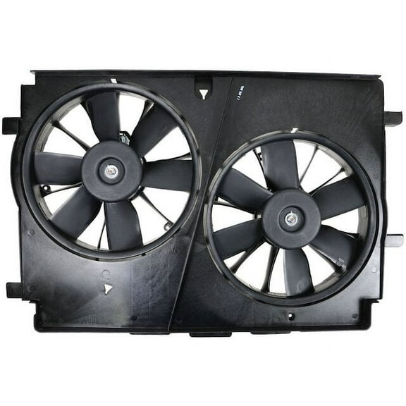 Radiator Fan Assembly - Compatible with 1998 - 2004 Chevy Corvette 1999 2000 2001 2002 2003