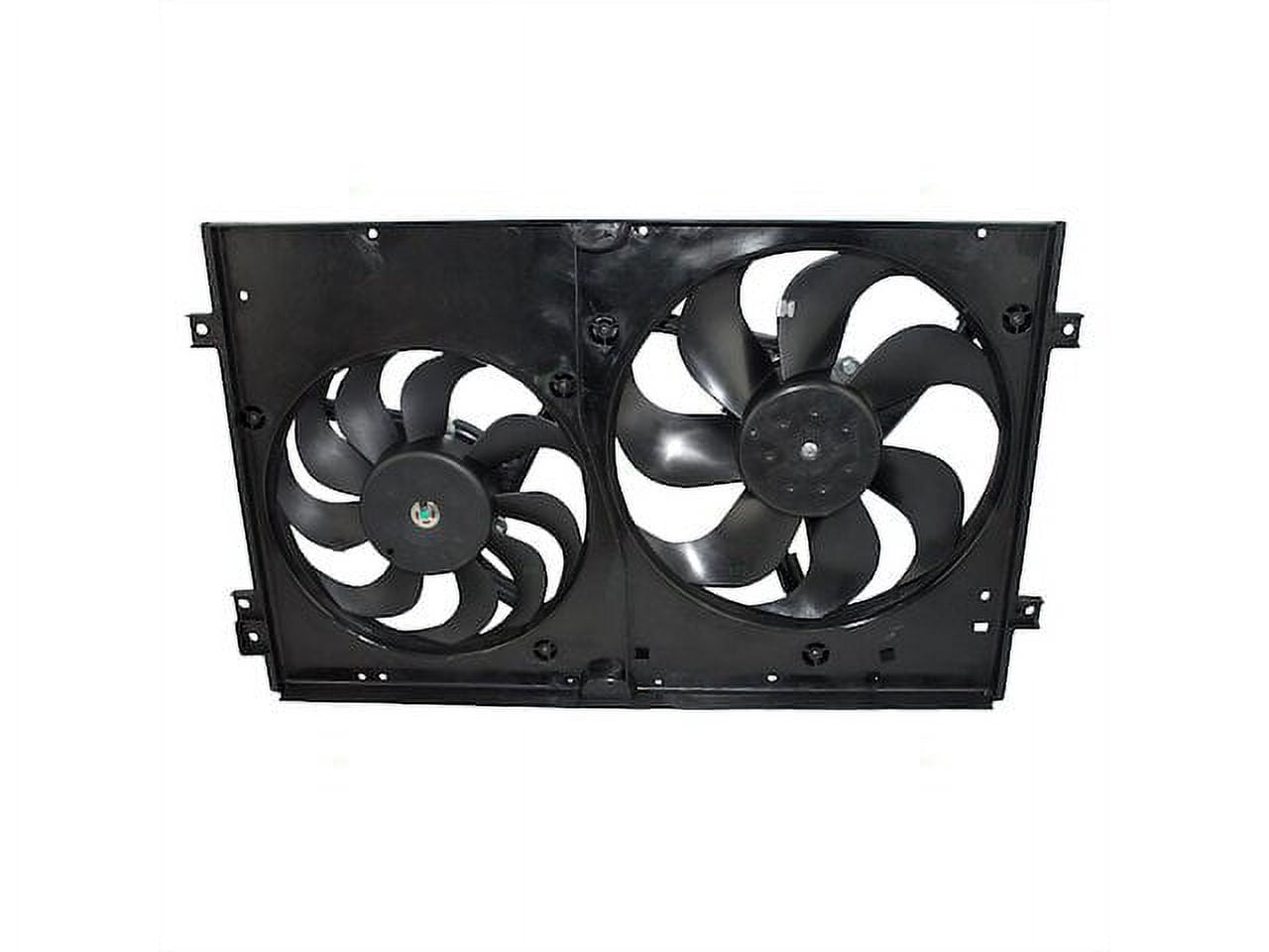 Jeeto Radiator Fan Radiator Fan Assembly - Compatible with 1999 - 2005 Volkswagen Jetta ...