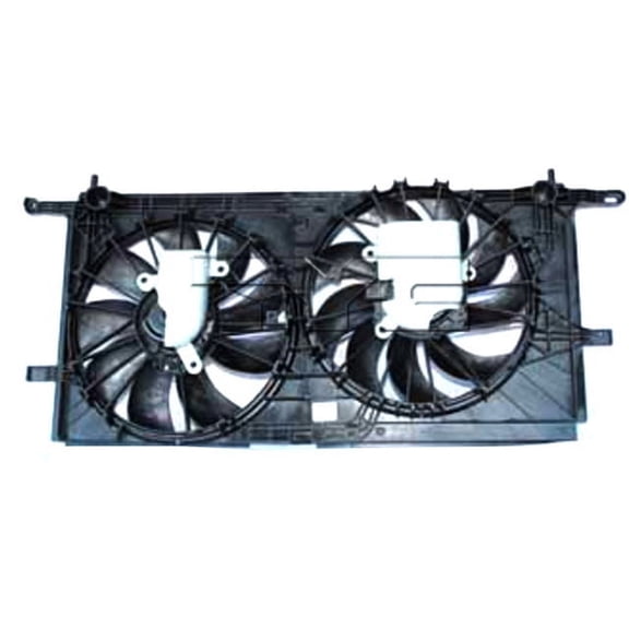 Radiator Fan Assembly - Compatible with 2001 - 2005 Chevy Venture Mini Passenger Van 3.4L V6 2002 2003 2004