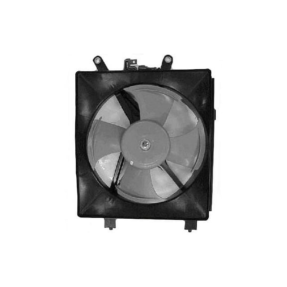 Radiator Fan Assembly - Compatible with 2001 - 2005 Honda Civic 2002 2003 2004