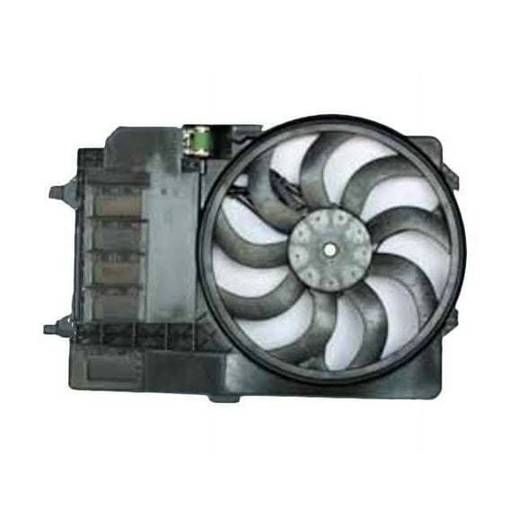 Radiator Fan Assembly - Compatible with 2003 - 2008 Mini Cooper 1.6L 4-Cylinder 2004 2005 2006 2007