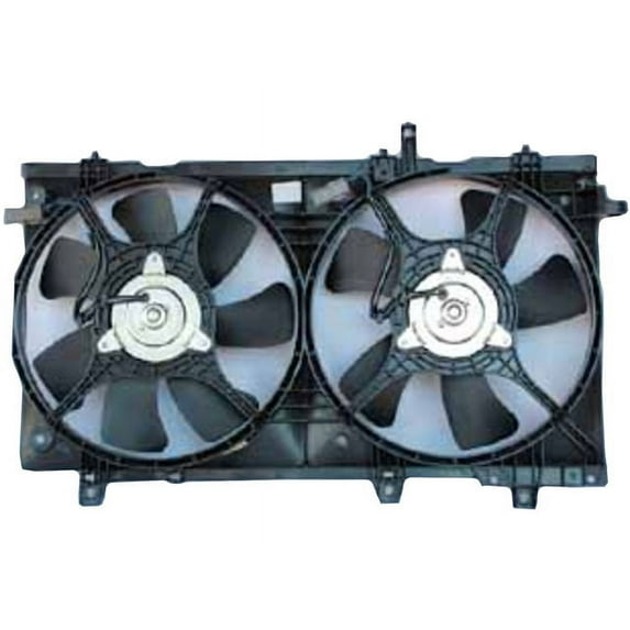 Radiator Fan Assembly - Compatible with 2003 - 2008 Subaru Forester Sport Utility Naturally Aspirated 2004 2005 2006 2007