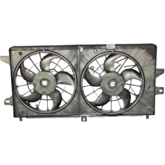 Radiator Fan Assembly - Compatible with 2004 - 2008 Pontiac Grand Prix Sedan 3.8L V6 2005 2006 2007