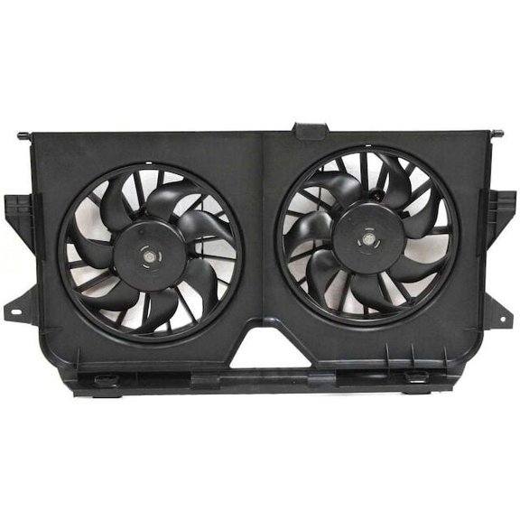 Radiator Fan Assembly - Compatible with 2005 - 2007 Dodge Caravan 2006