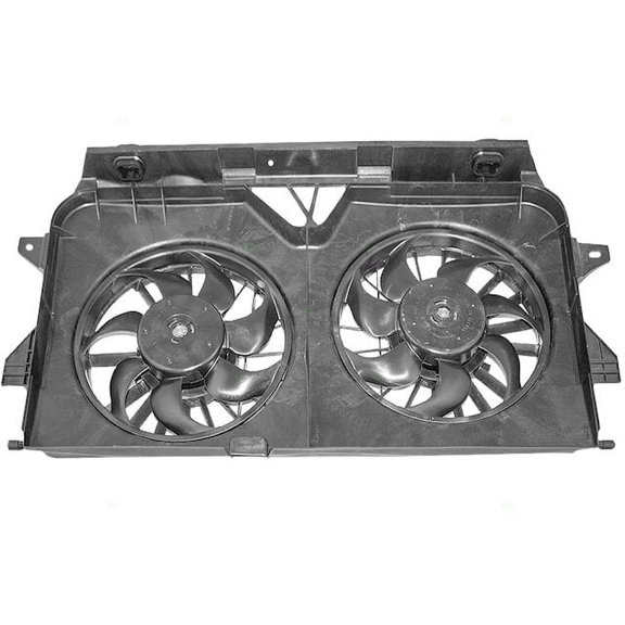 Radiator Fan Assembly - Compatible with 2005 - 2007 Dodge Caravan 2006