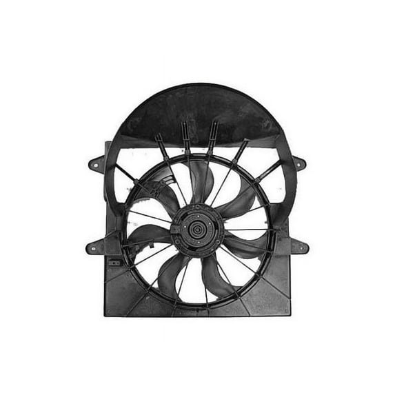 Radiator Fan Assembly - Compatible with 2005 - 2007 Jeep Grand Cherokee 2006