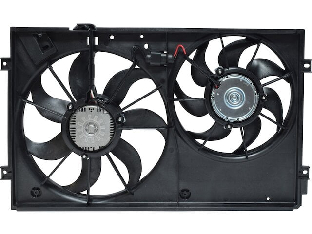 Jeeto Radiator Fan Radiator Fan Assembly - Compatible with 2005 - 2014 Volkswagen Jetta 4 ...