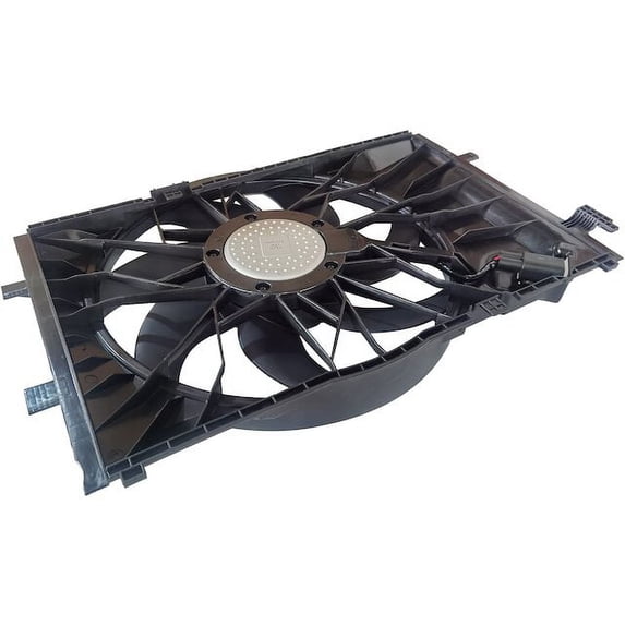 Radiator Fan Assembly - Compatible with 2006 - 2007 Mercedes-Benz C350