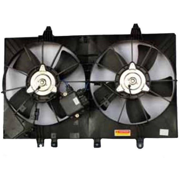 Radiator Fan Assembly - Compatible with 2006 - 2010 INFINITI M45 Sedan 4.5L V8 2007 2008 2009