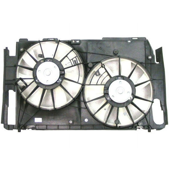Radiator Fan Assembly - Compatible with 2006 - 2011 Toyota RAV4 2007 2008 2009 2010