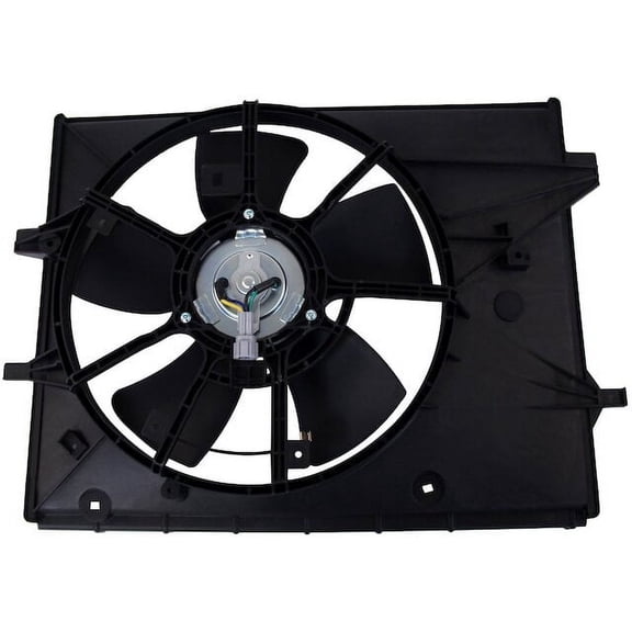 Radiator Fan Assembly - Compatible with 2006 - 2015 Mazda MX-5 Miata 2.0L 4-Cylinder - Replacement