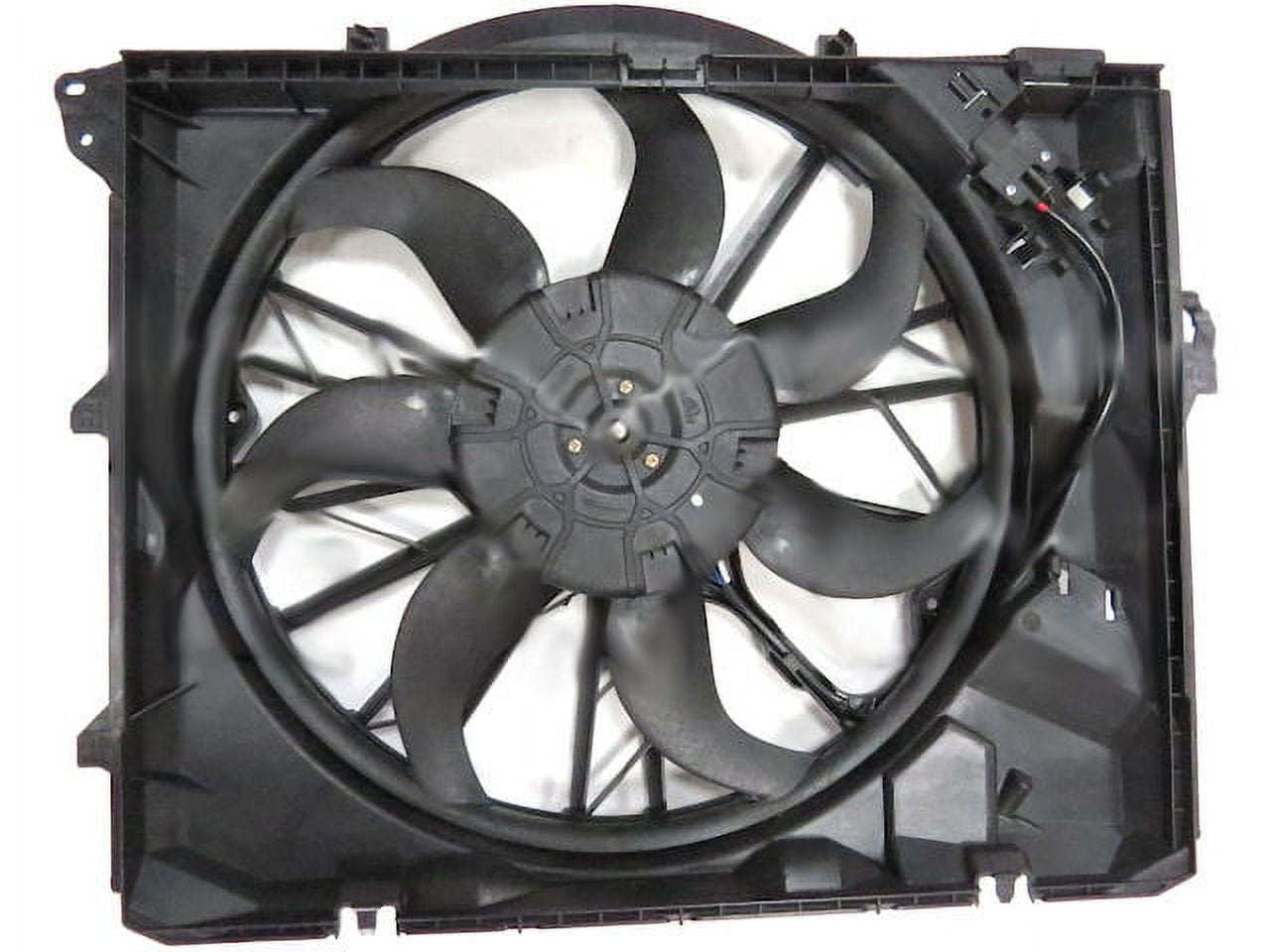 N52 Radiator Radiator Fan Assembly - Compatible with 2006 BMW 325i Sedan N52 ...