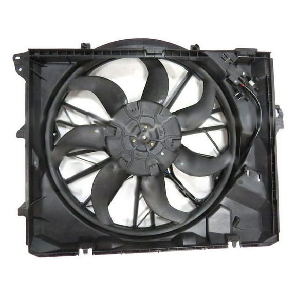 Radiator Fan Assembly - Compatible with 2006 BMW 325xi 3.0L 6-Cylinder