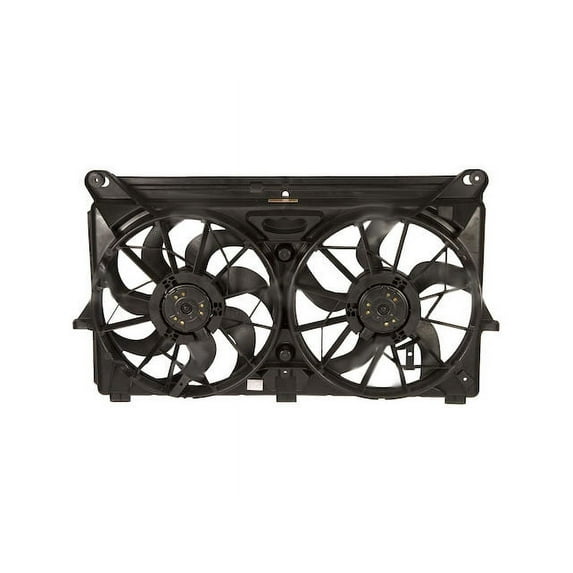 Radiator Fan Assembly - Compatible with 2007 - 2013 GMC Sierra 1500 2008 2009 2010 2011 2012