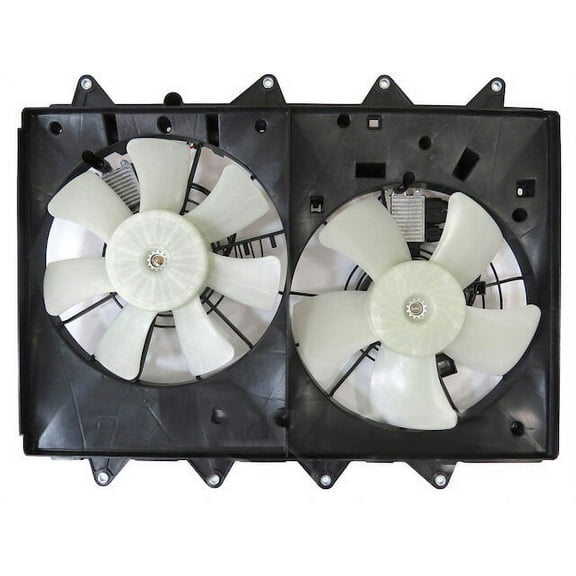 Radiator Fan Assembly - Compatible with 2007 - 2015 Mazda CX-9 Sport Utility 2008 2009 2010 2011 2012 2013 2014