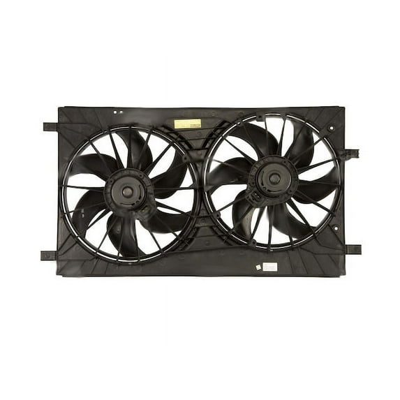 Radiator Fan Assembly - Compatible with 2007 - 2017 Jeep Compass 2008 2009 2010 2011 2012 2013 2014 2015 2016