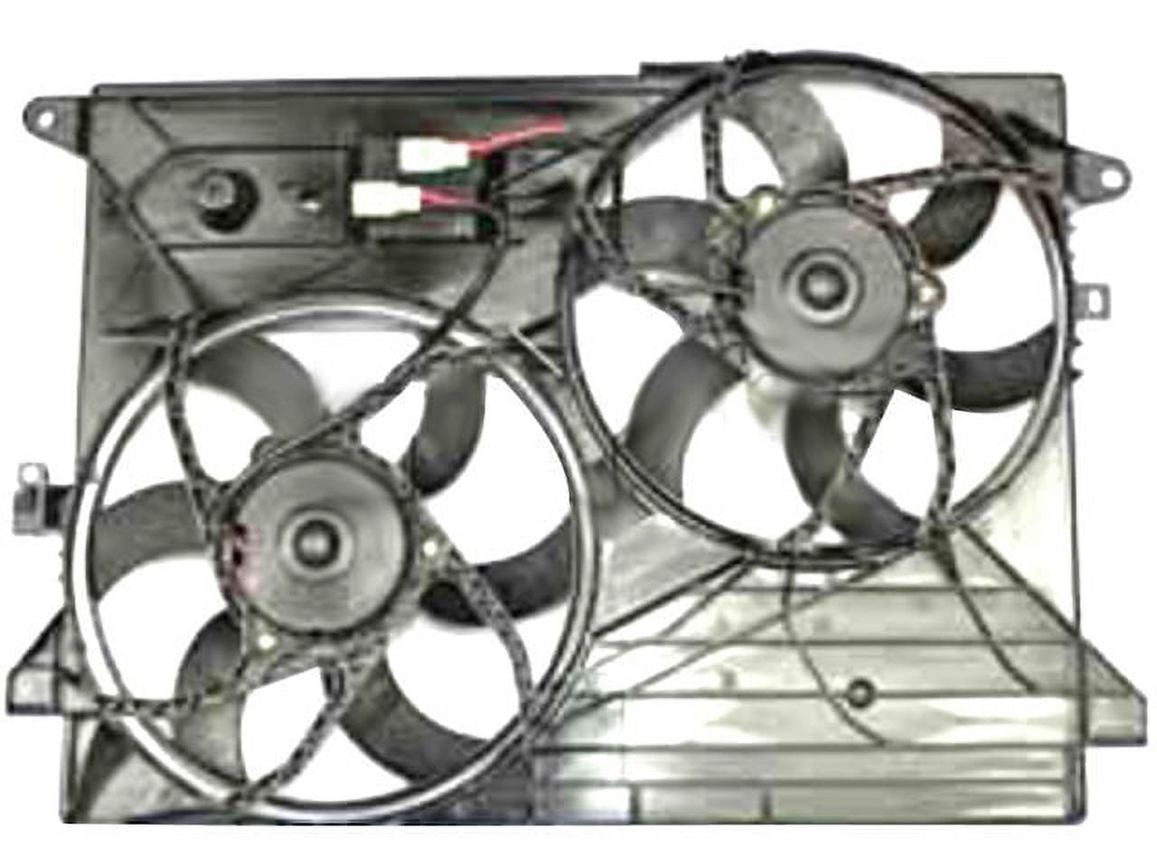 Radiator Fan Assembly Compatible with 2008 2010 Saturn Vue 2009