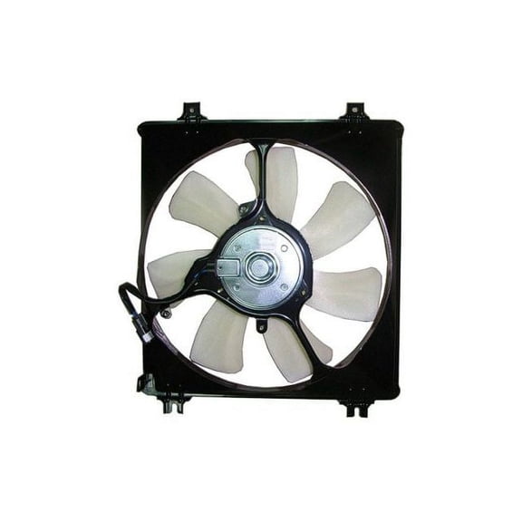 Radiator Fan Assembly - Compatible with 2008 - 2012 Honda Accord 2009 2010 2011