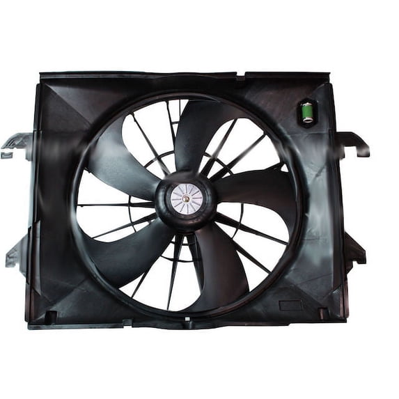 Radiator Fan Assembly - Compatible with 2009 - 2010 Dodge Ram 1500 ST 3.7L V6