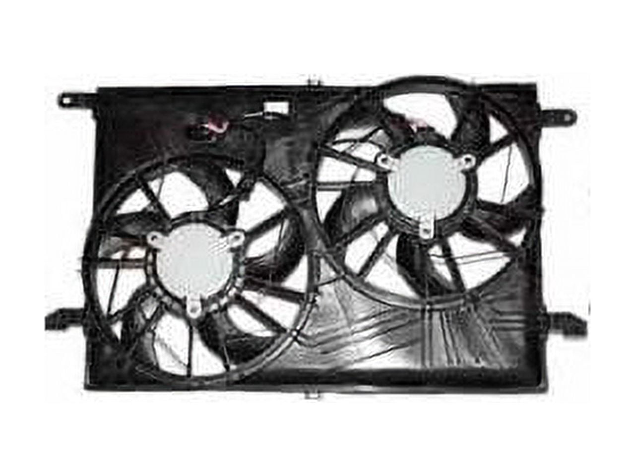 Radiator Fan Assembly - Compatible with 2009 - 2017 Chevy Traverse ...