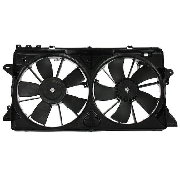 Radiator Fan Assembly - Compatible with 2010 - 2014 Ford F-150 2011 2012 2013